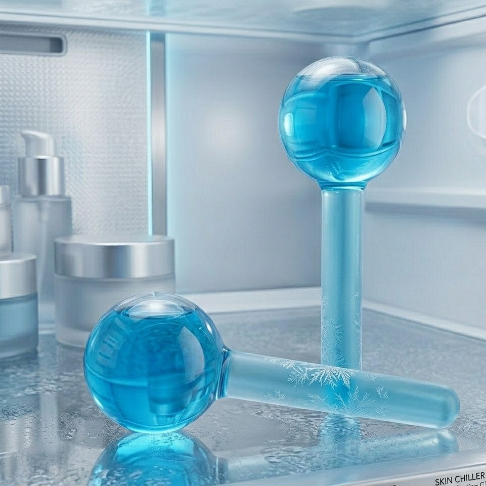Buvyra Premium Ice Cooling Globes for Facial Massage – Professional Skin Soothing & Depuffing Cryo Sticks