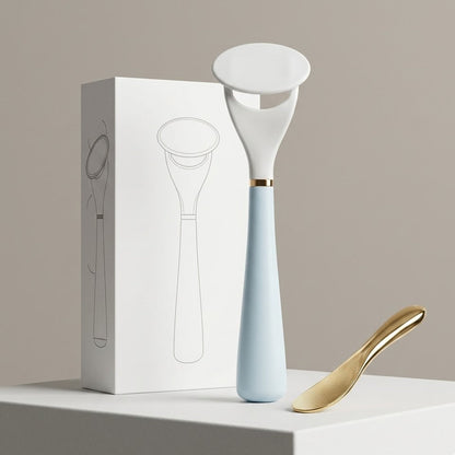 Buvyra Premium Silicone Face Mask Applicator - Professional Skincare Spatula & Mess-Free Mask Brush for Cream, Mud, and Clay Masks, Dual-Sided Facial Massage Tool for Even Application & Deep Cleansing